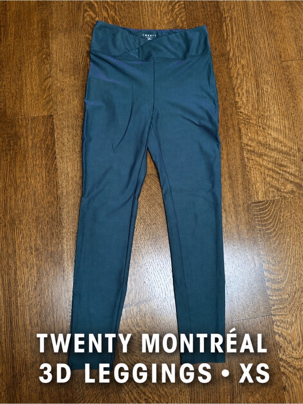 Twenty Montreal 3D Teal/purple toned Legging Size XS